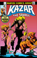 KA-ZAR THE SAVAGE OMNIBUS [Hardcover] Jones, Bruce; Marvel Various and Anderson, Brent