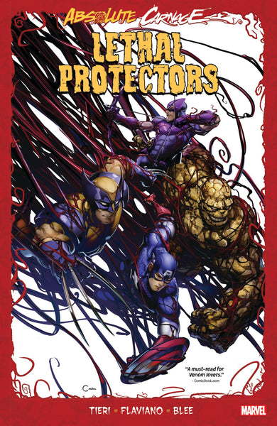 ABSOLUTE CARNAGE: LETHAL PROTECTORS [Paperback] Tieri, Frank; Williams, Leah; Thompson, Zac; Chaykin, Howard and Alburquerque, Alberto  - Very Good