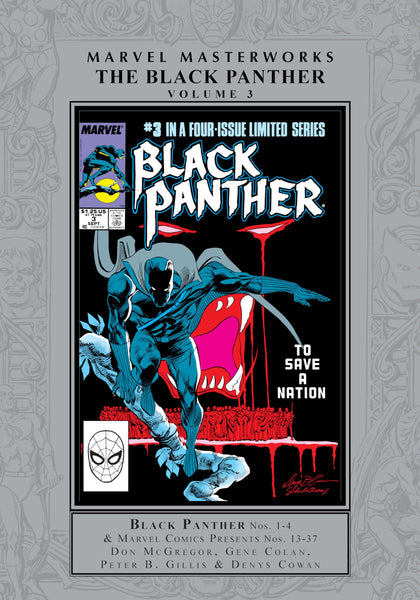 MARVEL MASTERWORKS: THE BLACK PANTHER VOL. 3 [Hardcover] McGregor, Don; Gillis, Peter B.; Cowan, Denys and Colan, Gene