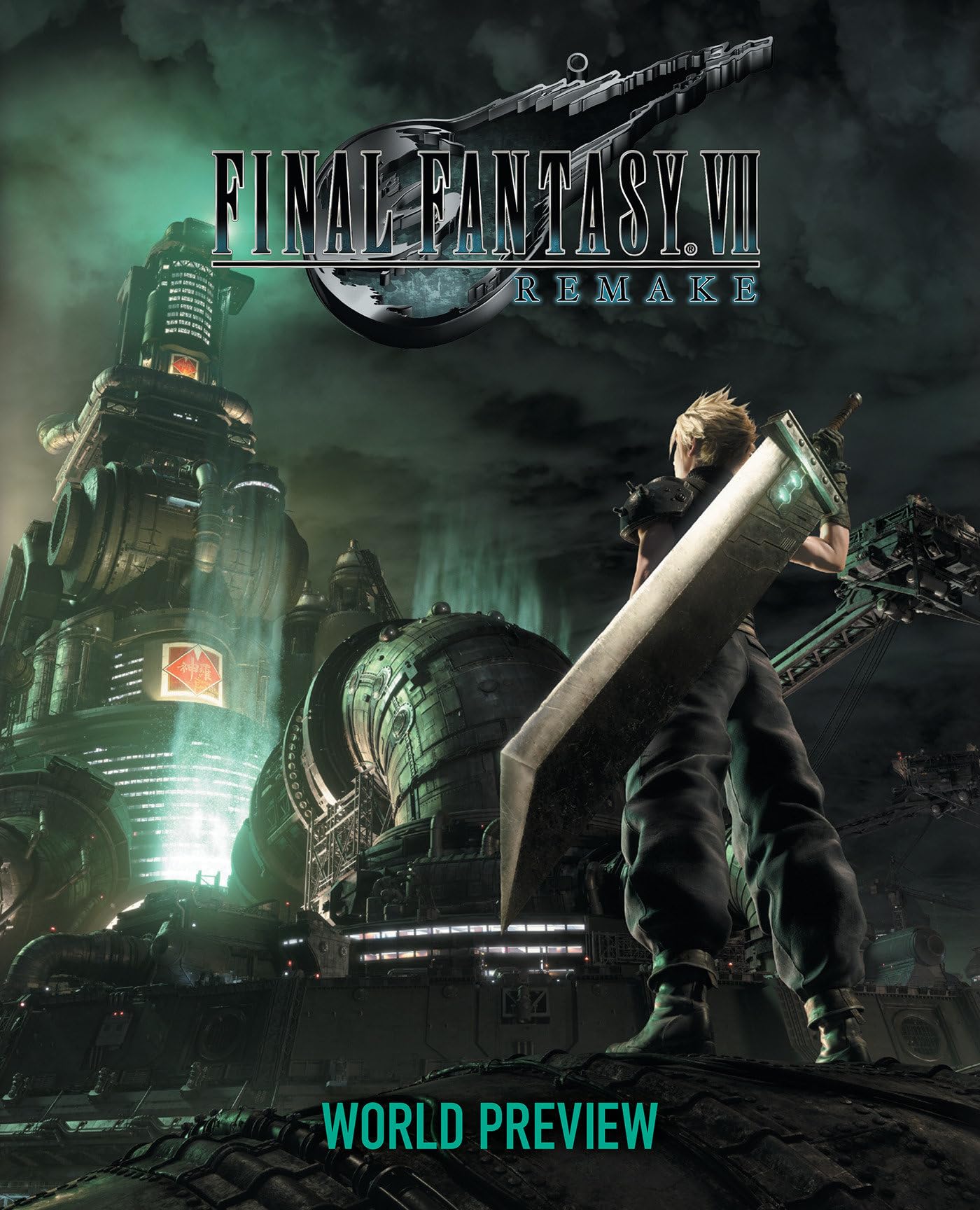 Final Fantasy VII Remake World Preview HC Square Enix Books – Gem