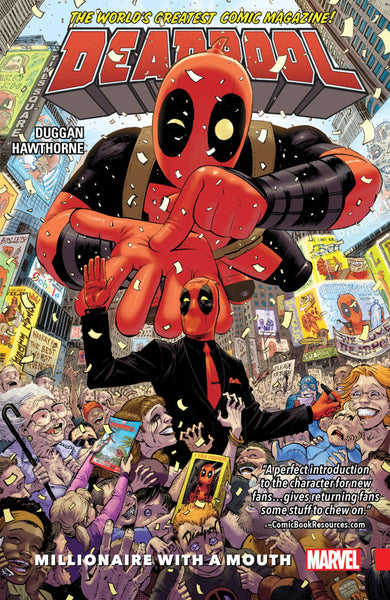 DEADPOOL WORLD'S GREATEST Volume 1 MILLIONAIRE WITH A MOUTH TPB Marvel Comics