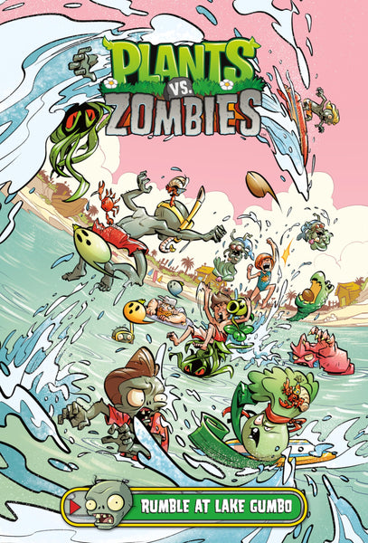 Plants vs Zombies Volume 10 Rumble at Lake Gumbo HC Dark Horse Books - Very Good