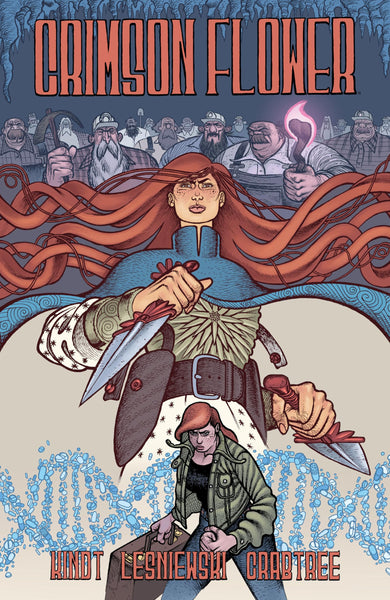 Crimson Flower [Paperback] Kindt, Matt; Lesniewski, Matt and Badilla, Carlos  - Very Good
