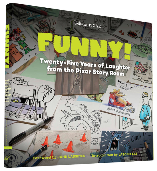 Funny! TwentyFive Years of Laughter from the Pixar Story Room HC Chronicle Books - Very Good