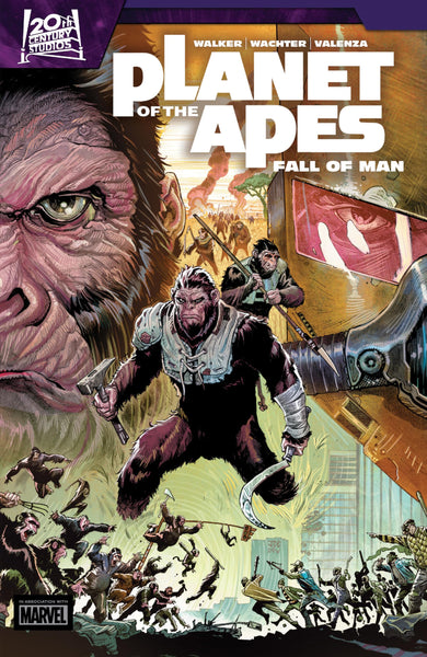 PLANET OF THE APES FALL OF MAN TPB Marvel Comics
