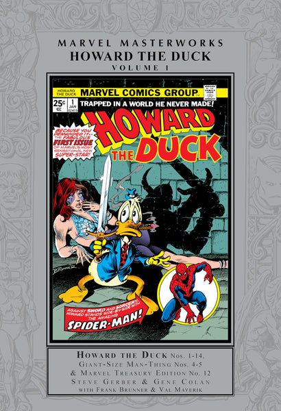 MARVEL MASTERWORKS: HOWARD THE DUCK VOL. 1 [Hardcover] Gerber, Steve