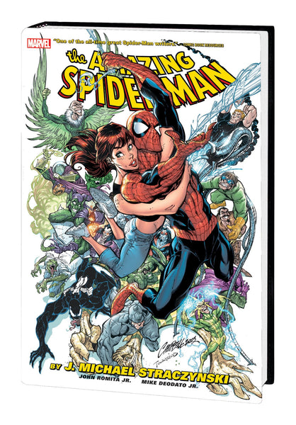 AMAZING SPIDER-MAN BY J MICHAEL STRACZYNSKI OMNIBUS Volume 1 HC Marvel Comics - Good