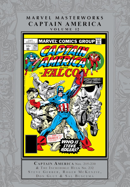 MARVEL MASTERWORKS: CAPTAIN AMERICA VOL. 12 [Hardcover] Gerber, Steve