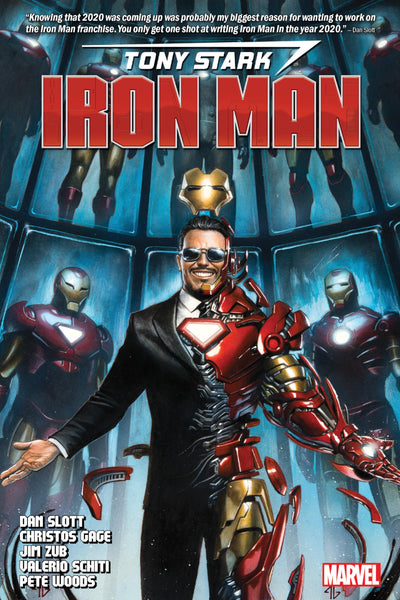 Tony Stark Iron Man Hardcover Marvel Omnibus Graphic Novel Comic Book - Very Good