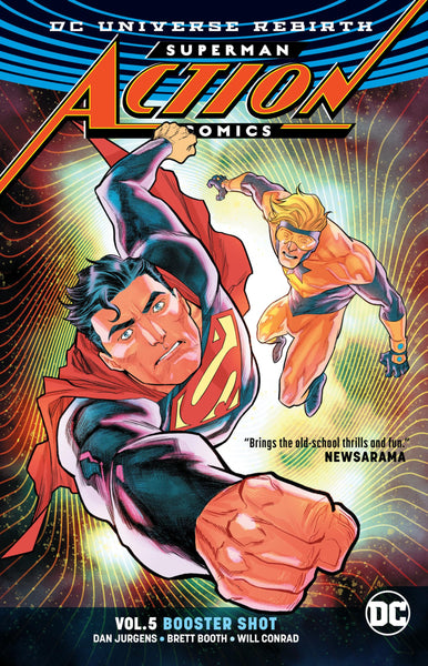 Superman Action Comics Volume 5 Booster Shot Rebirth TPB DC Comics - Very Good