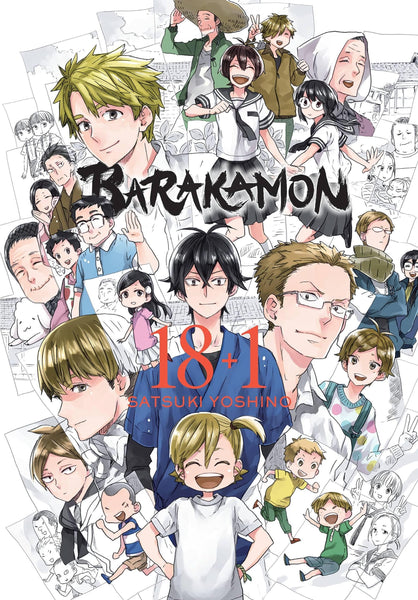 Barakamon Vol. 18 + 1 Satsuki Yoshino NEW Yen Press Manga Novel Comic Book