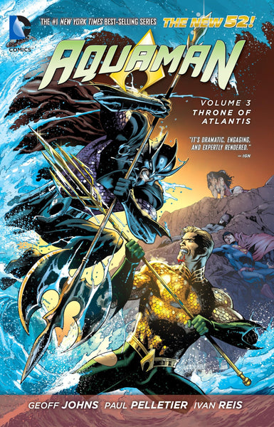 Aquaman Volume 3 Throne of Atlantis The New 52 TPB DC Comics