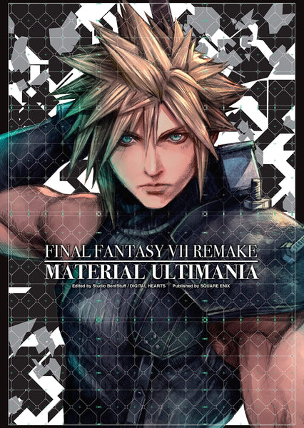 Final Fantasy VII Remake Material Ultimania HC Square Enix Books - Very Good