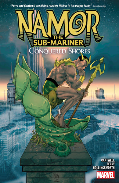 NAMOR THE SUB-MARINER CONQUERED SHORES TPB Marvel Comics - Very Good