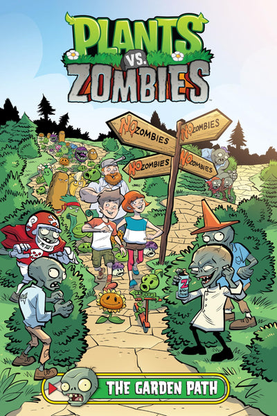 Plants vs Zombies Volume 16 The Garden Path HC Dark Horse Books - Very Good