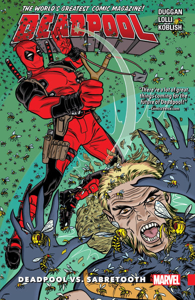 DEADPOOL WORLD'S GREATEST Volume 3 - DEADPOOL VS SABRETOOTH TPB Marvel Comics