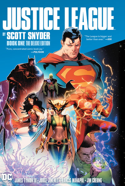 Justice League by Scott Snyder Book One Deluxe Edition HC DC Comics