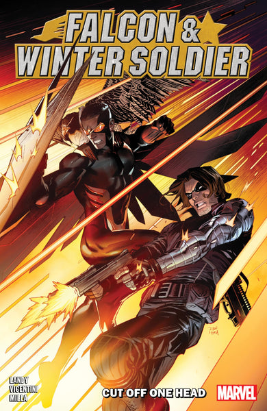 FALCON & WINTER SOLDIER CUT OFF ONE HEAD TPB Marvel Comics - Good