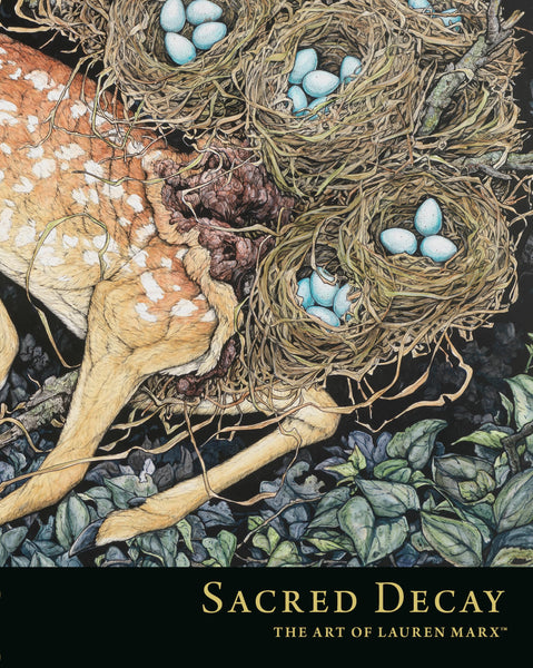 Sacred Decay The Art of Lauren Marx HC Dark Horse Books - Very Good