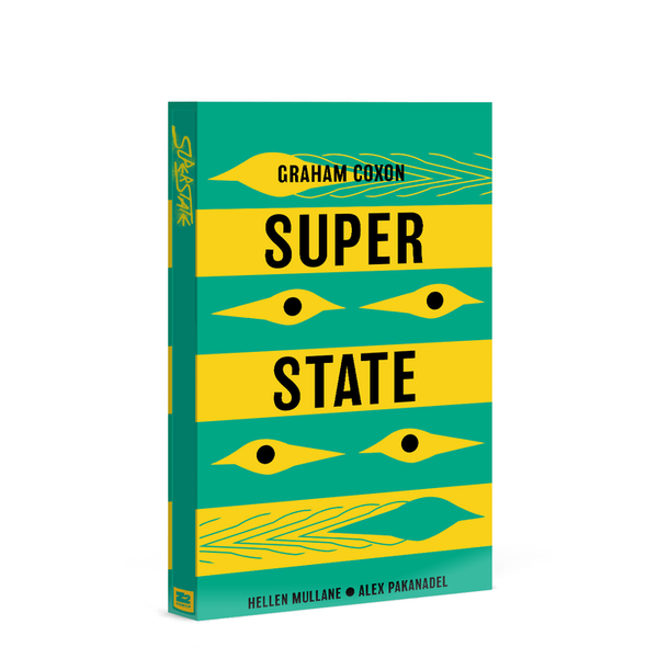 GRAHAM COXON - SUPERSTATE DELUXE HC Z2 Comics