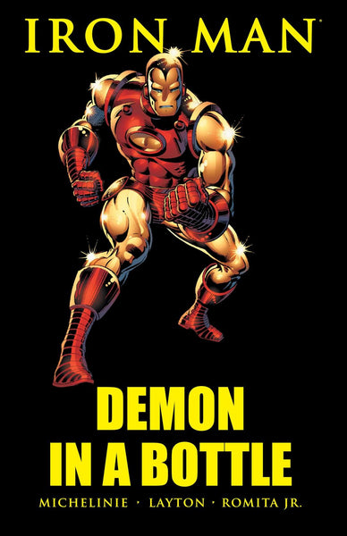 IRON MAN DEMON IN A BOTTLE Demon in a Bottle TPB Marvel Comics - Very Good