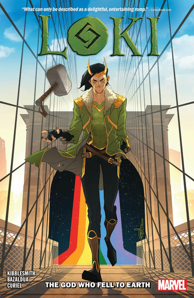 LOKI THE GOD WHO FELL TO EARTH TPB Marvel Comics - Very Good