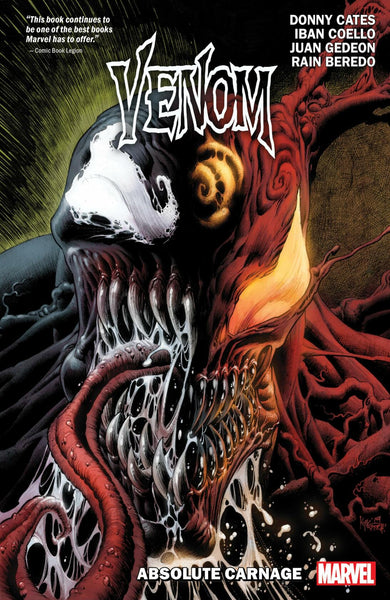 VENOM BY DONNY CATES Volume 3 ABSOLUTE CARNAGE TPB Marvel Comics - Very Good