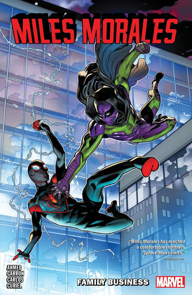 MILES MORALES Volume 3 FAMILY BUSINESS TPB Marvel Comics - Very Good