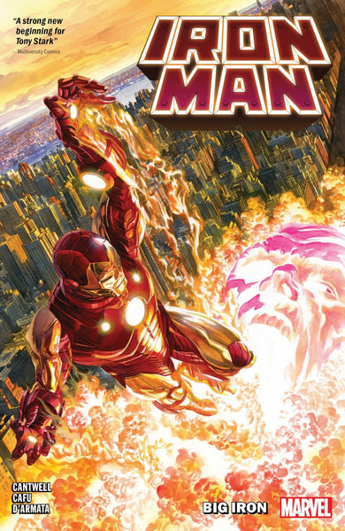 IRON MAN Volume 1 BOOKS OF KORVAC I - BIG IRON TPB Marvel Comics - Good