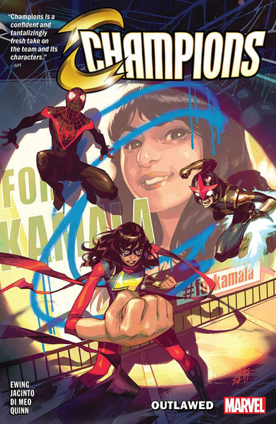 Champions 1 Outlawed TPB Marvel Comics - Very Good