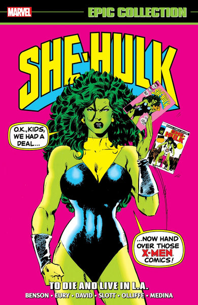 She-Hulk Epic Collection To Die And Live In LA TPB Marvel Comics