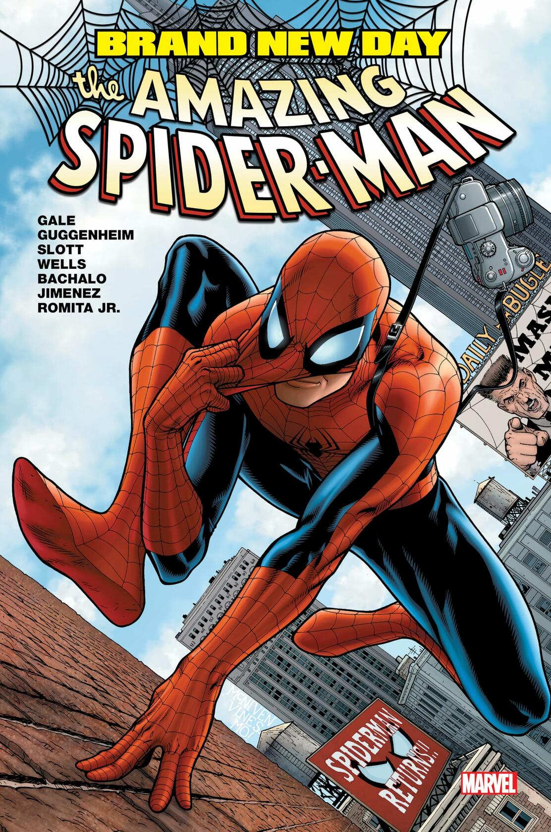 SPIDER-MAN BRAND NEW DAY OMNIBUS Volume 1 MCNIVEN COVER HC Marvel