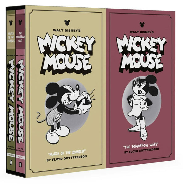 Walt Disney's Mickey Mouse Gift Box Set Vols 7 & 8 HC Fantagraphics