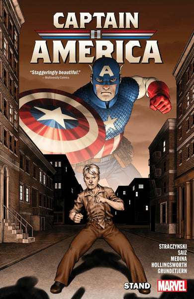 Captain America By J Michael Straczynski Volume 1 Stand TPB Marvel Comics - Very Good