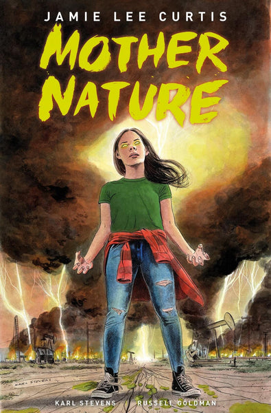 Mother Nature Jamie Lee Curtis HC Titan Comics - Very Good