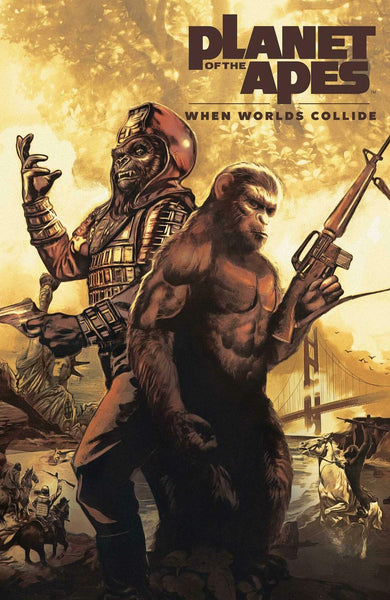 Planet of the Apes When Worlds Collide TPB BOOM! Studios - Very Good