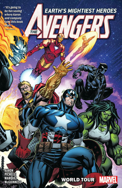 AVENGERS BY JASON AARON Volume 2 WORLD TOUR World Tour TPB Marvel Comics - Very Good