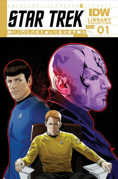 Star Trek IDW Library Collection Volume 01 TPB IDW Publishing - Very Good