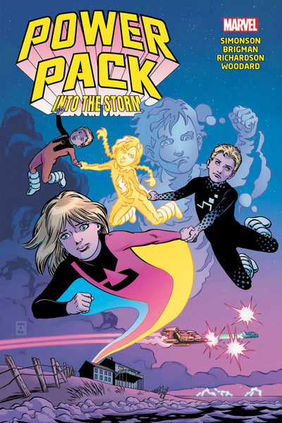 Power Pack Into The Storm TPB Marvel Comics - Very Good