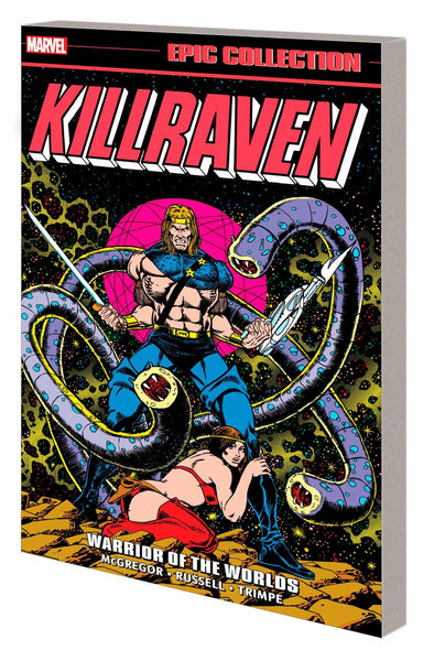 KILLRAVEN EPIC COLLECTION WARRIOR OF THE WORLDS TPB Marvel Comics - Good