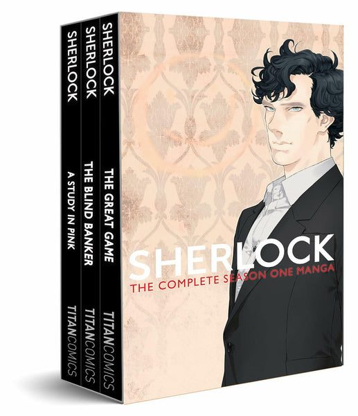 Sherlock Complete Season 1 Manga Slipcase Set TPB Titan Comics - Very Good