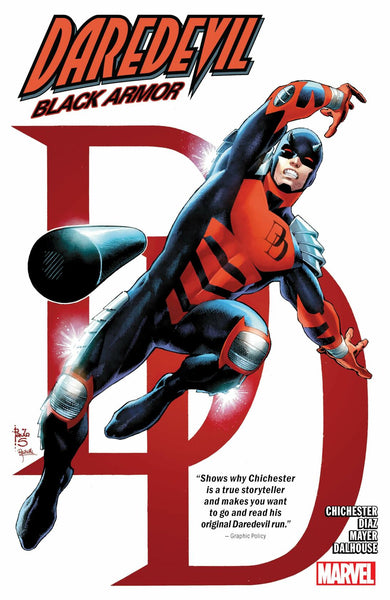 Daredevil Black Armor TPB Marvel Comics - Very Good