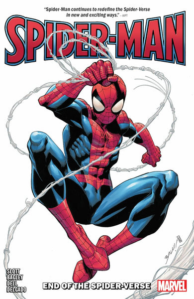 Spider-Man Volume 1 End Of The Spider-Verse TPB Marvel Comics - Very Good