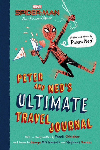 Spider-Man Far From Home Peter and Ned's Ultimate Travel Journal HC Marvel Press - Very Good