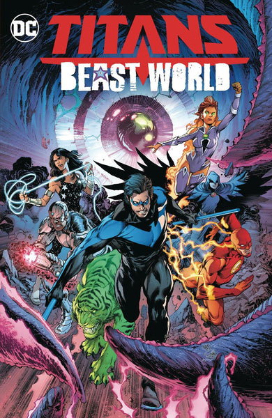 Titans Beast World TPB DC COMICS - Very Good