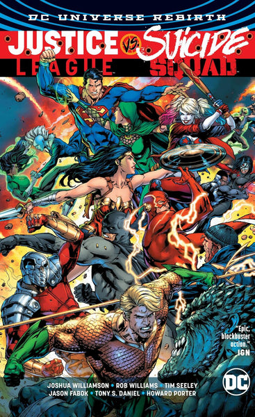 Justice League Vs Suicide Squad Rebirth HC DC COMICS