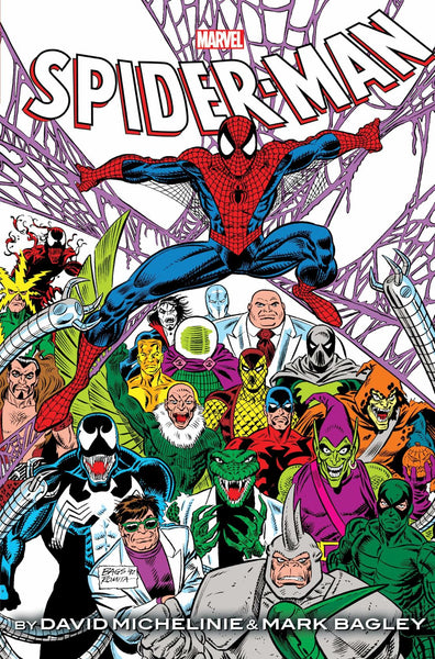 Spider-Man By Michelinie Bagley Omnibus Volume 1 Bagley Cover HC Marvel Comics