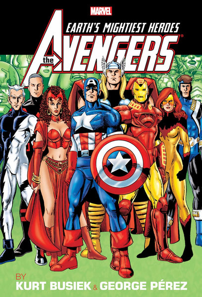 Avengers By Busiek Omnibus Vol 2 George Perez 25th Issue Cover HC Marvel Comics