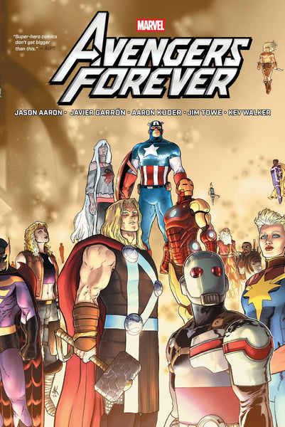 Avengers Forever By Jason Aaron Omnibus Aaron Kuder Cover HC Marvel Comics