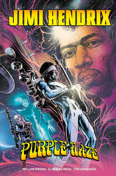 Jimi Hendrix Purple Haze HC Titan Comics - Very Good